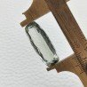 Ametista Verde Prasiolite Taglio Cuscino Sfaccettata Fatto a Mano Gemma Sciolte 26X10X7mm 14,65 Carati 1pz