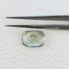 Ametista Verde Prasiolite Taglio Fantasia Sfaccettata Fatto a Mano Gemma Sciolte 15X12X8mm 11,45 Carati 1pz