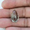 Ametista Verde Prasiolite Taglio Goccia Sfaccettata Fatto a Mano Gemma Sciolte 19X12X7mm 10,95 Carati 1pz