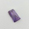 Ametista Naturale Taglio Smeraldo Ottogonale Sfaccettata Fatto a Mano Gemma Sciolte 29X16X13mm 49,80 Carati 1pz
