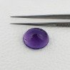 Ametista Naturale Taglio Ovale Sfaccettata Fatto a Mano Gemma Sciolte 21X18X13mm 31,90 Carati 1pz