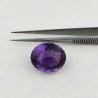 Ametista Naturale Taglio Ovale Sfaccettata Fatto a Mano Gemma Sciolte 19X16X13mm 28,00 Carati 1pz