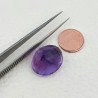 Ametista Naturale Taglio Ovale Sfaccettata Fatto a Mano Gemma Sciolte 19X16X13mm 28,00 Carati 1pz