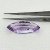 Ametista Naturale Taglio Marquise Sfaccettata Fatto a Mano Gemma Sciolta 12X30X11mm 23,00 Carati 1pz