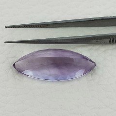 Ametista Naturale Taglio Marquise Sfaccettata Fatto a Mano Gemma Sciolta 12X30X11mm 23,00 Carati 1pz Ametista Naturale Taglio Marquise Sfaccettata Fatto a Mano Gemma Sciolta 12X30X11mm 23,00 Carati 1pz