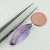 Ametista Naturale Taglio Marquise Sfaccettata Fatto a Mano Gemma Sciolta 12X30X11mm 23,00 Carati 1pz