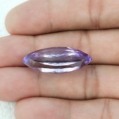 Ametista Naturale Taglio Marquise Sfaccettata Fatto a Mano Gemma Sciolta 12X30X11mm 23,00 Carati 1pz Ametista Naturale Taglio Marquise Sfaccettata Fatto a Mano Gemma Sciolta 12X30X11mm 23,00 Carati 1pz