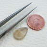 Quarzo Rutilato Dorato Naturale Taglio Goccia Sfaccettato a Mano Gemma Sciolta 9X14mm 4.45 Carati 1pz