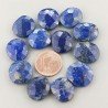 Lapis Lazuli Briolette Forma Irregolare Sfaccettato Fatto a Mano 12-16mm 1pz