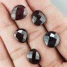 Granato Briolette Forma Irregolare Sfaccettato Fatto a Mano 12-16mm 1pz