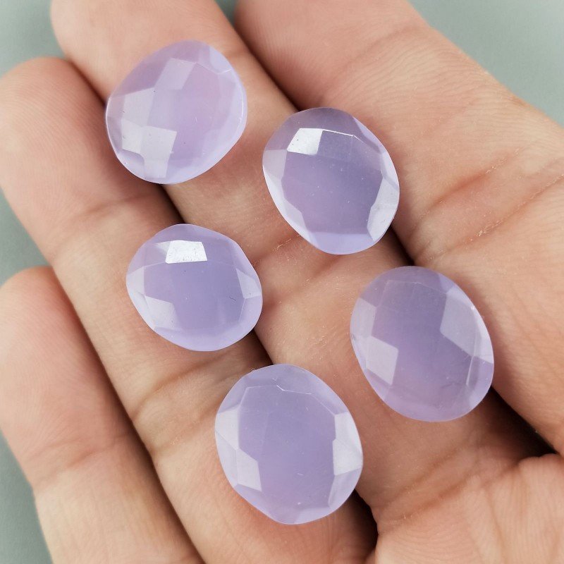 Calcedonia Lilla Briolette Forma Irregolare Sfaccettato Fatto a Mano 12-16mm 1pz Calcedonia Lilla Briolette Forma Irregolare Sfaccettato Fatto a Mano 12-16mm 1pz