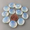 Opalina Idrotermale Briolette Forma Irregolare Sfaccettato Fatto a Mano 12-16mm 1pz