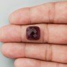 Ametista Idrotermale Cabochon Forma Quadrato Sfaccettato Fatto a Mano 13mm 7,80 Carati 1pz