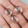 Acquamarina Rosa Morganite Idrotermale Briolette Forma Irregolare Sfaccettato Fatto a Mano 12-16mm 1pz