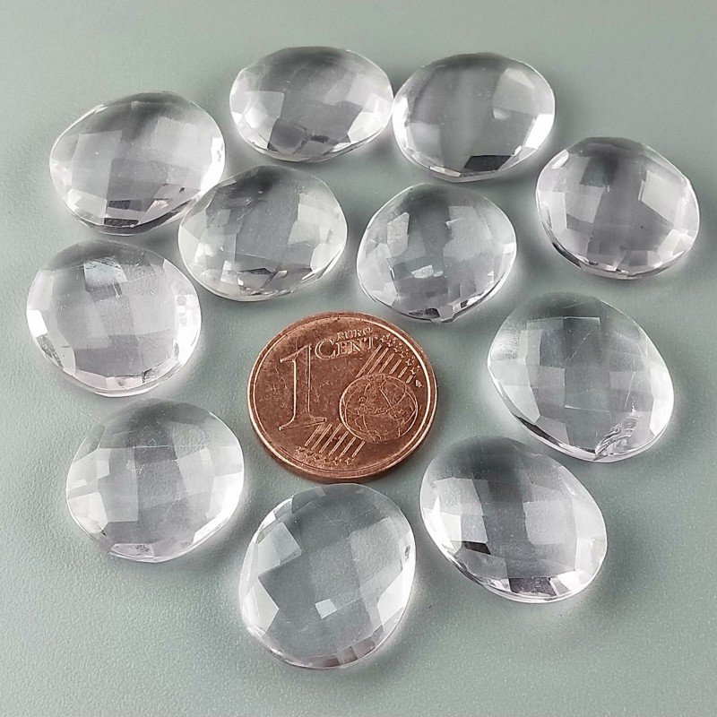 Acquamarina Rosa Morganite Idrotermale Briolette Forma Irregolare Sfaccettato Fatto a Mano 11-17mm 1pz