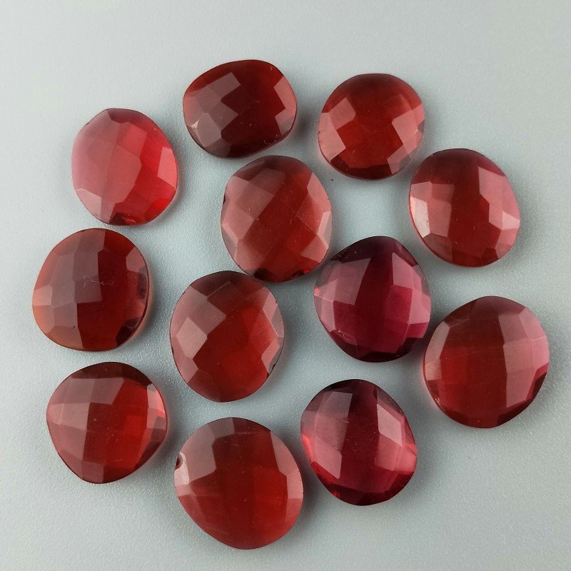 Tormalina Rosa Idrotermale Briolette Forma Irregolare Sfaccettato Fatto a Mano 12-16mm 1pz