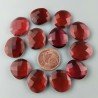 Tormalina Rosa Idrotermale Briolette Forma Irregolare Sfaccettato Fatto a Mano 12-16mm 1pz