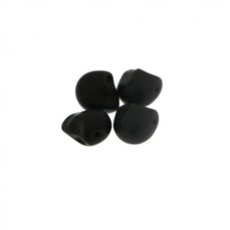 Aulite nero forma teschio 12mm 1pz