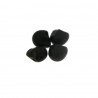 Aulite nero forma teschio 12mm 1pz