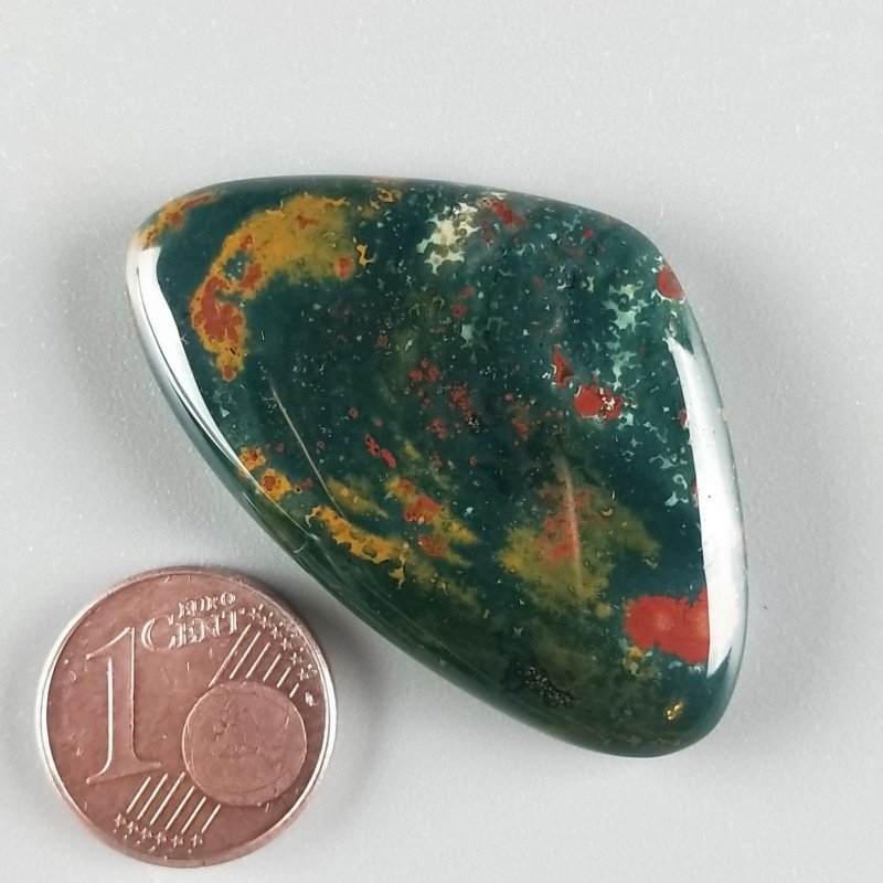 Eliotropio Naturale Forma Fantasia Piatto Cabochon Liscio Fatto a Mano 40X25X6mm 9,40gm 1pz Eliotropio Naturale Forma Fantasia Piatto Cabochon Liscio Fatto a Mano 40X25X6mm 9,40gm 1pz