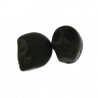 Aulite nero forma teschio 17mm 1pz