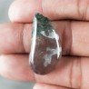 Eliotropio Naturale Forma Fantasia Piatto Cabochon Liscio Fatto a Mano 32X17X5mm 5,00gm 1pz