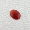 Corniola Naturale Forma Ovale Piatto Cabochon Liscio Fatto a Mano 16X12X3mm 5,70 Carati 1pz
