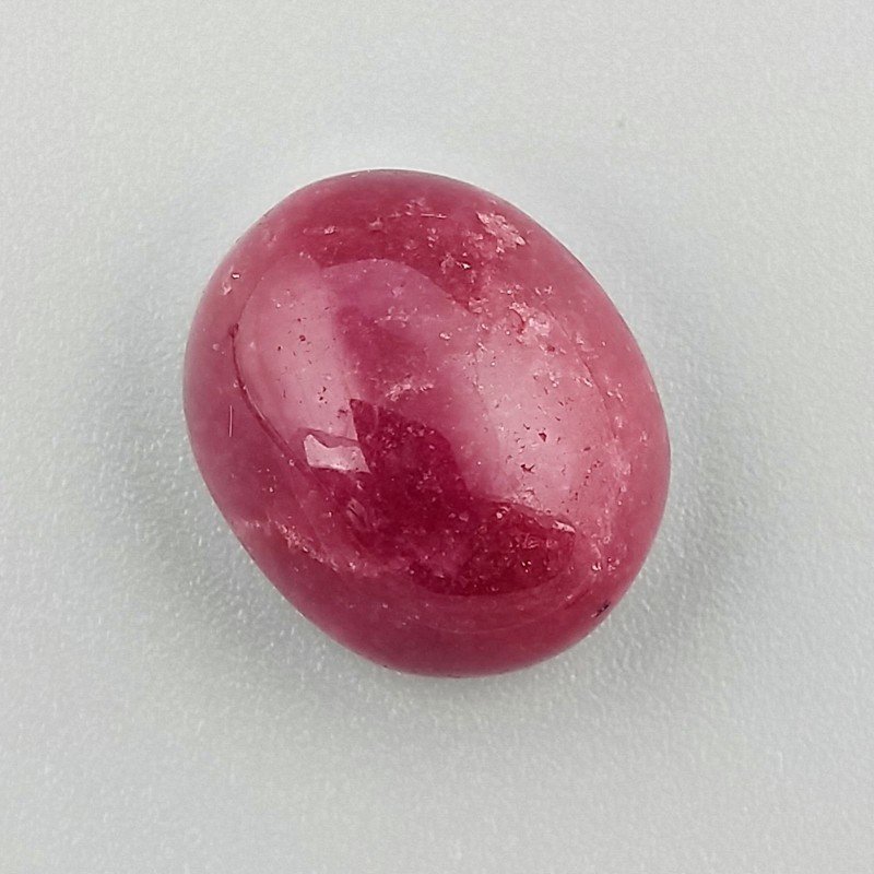 Giada Rubino Forma Ovale Piatto Cabochon Liscio Fatto a Mano 17X14X9mm 17,50 Carati 1pz Giada Rubino Forma Ovale Piatto Cabochon Liscio Fatto a Mano 17X14X9mm 17,50 Carati 1pz