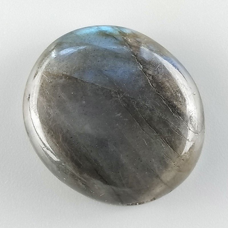 Labradorite Naturale Forma Ovale Piatto Cabochon Liscio Fatto a Mano 34X30mm 19,95gm 1pz Labradorite Naturale Forma Ovale Piatto Cabochon Liscio Fatto a Mano 34X30mm 19,95gm 1pz