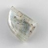 Labradorite Naturale Forma Fantasia Piatto Cabochon Liscio Fatto a Mano 20X15mm 5,93gm 1pz