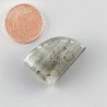 Labradorite Naturale Forma Fantasia Piatto Cabochon Liscio Fatto a Mano 20X15mm 5,93gm 1pz