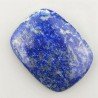 Lapis Lazuli Naturale Forma Rettangolare Piatto Cabochon Liscio Fatto a Mano 33X25X6mm 11,50gm 1pz