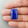 Lapis Lazuli Naturale AAA Forma Rettangolare Piatto Cabochon Liscio Fatto a Mano 23X15X5mm 21,55 Carati 1pz