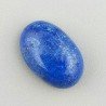 Lapis Lazuli Naturale Forma Ovale Piatto Cabochon Liscio Fatto a Mano 16X10X6mm 1,74GM