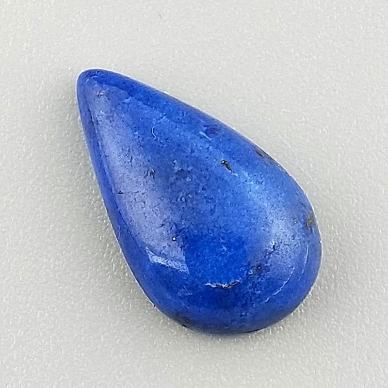 Lapis Lazuli Naturale Forma Goccia Piatto Cabochon Liscio Fatto a Mano 18X10X5mm 1,52GM Lapis Lazuli Naturale Forma Goccia Piatto Cabochon Liscio Fatto a Mano 18X10X5mm 1,52GM