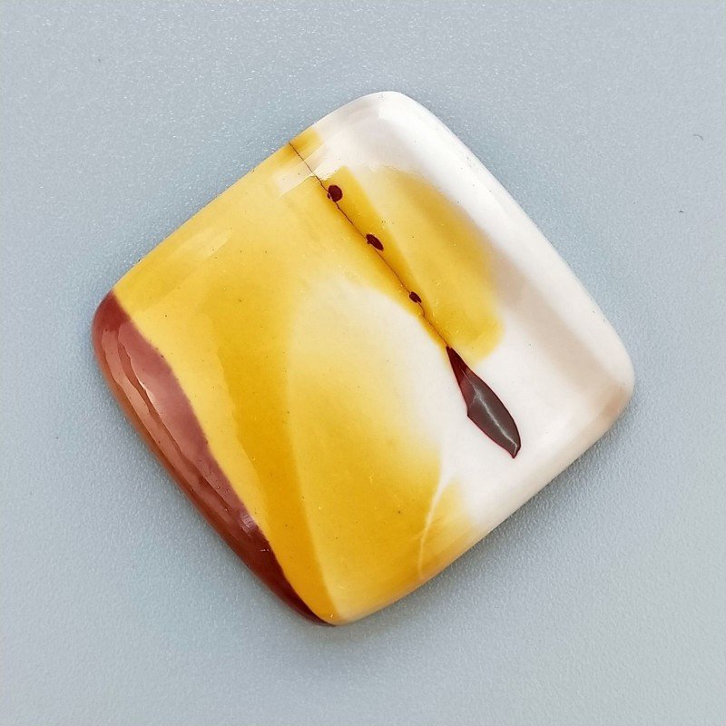 Mokaite Naturale Forma Quadrato Piatto Cabochon Liscio Fatto a Mano 33X32X6mm 13,42gm 1pz Mokaite Naturale Forma Quadrato Piatto Cabochon Liscio Fatto a Mano 33X32X6mm 13,42gm 1pz
