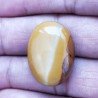 Mokaite Naturale Forma Ovale Piatto Cabochon Liscio Fatto a Mano 26X20X7mm 6,40gm 1pz