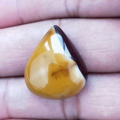 Mokaite Naturale Forma Goccia Piatto Cabochon Liscio Fatto a Mano 25X21mm 6,45gm 1pz Mokaite Naturale Forma Goccia Piatto Cabochon Liscio Fatto a Mano 25X21mm 6,45gm 1pz