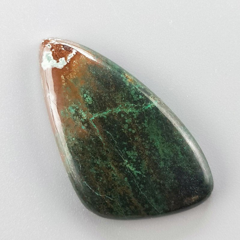 Crisocola Naturale Forma Fantasia Piatto Cabochon Liscio Fatto a Mano 42X24mm 14.34gm 1pz Crisocola Naturale Forma Fantasia Piatto Cabochon Liscio Fatto a Mano 42X24mm 14.34gm 1pz