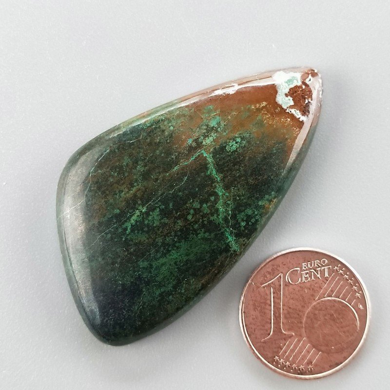 Crisocola Naturale Forma Fantasia Piatto Cabochon Liscio Fatto a Mano 42X24mm 14.34gm 1pz Crisocola Naturale Forma Fantasia Piatto Cabochon Liscio Fatto a Mano 42X24mm 14.34gm 1pz