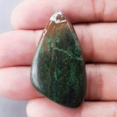 Crisocola Naturale Forma Fantasia Piatto Cabochon Liscio Fatto a Mano 42X24mm 14.34gm 1pz Crisocola Naturale Forma Fantasia Piatto Cabochon Liscio Fatto a Mano 42X24mm 14.34gm 1pz