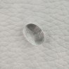 Cristallo Di Rocca Naturale Forma Ovale Piatto Cabochon Liscio Fatto a Mano 13X9X5mm 6,10 Carati 1pz