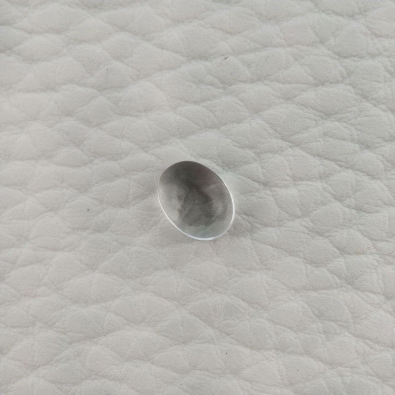 Cristallo Di Rocca Naturale Forma Ovale Piatto Cabochon Liscio Fatto a Mano 8X6X4mm 1,55 Carati 1pz