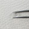 Cristallo Di Rocca Naturale Forma Ovale Piatto Cabochon Liscio Fatto a Mano 10X7X4mm 2,45 Carati 1pz