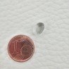 Cristallo Di Rocca Naturale Forma Ovale Piatto Cabochon Liscio Fatto a Mano 8X7X3mm 1,85 Carati 1pz