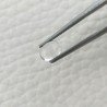 Cristallo Di Rocca Naturale Forma Ovale Piatto Cabochon Liscio Fatto a Mano 7X5X3mm 1,05 Carati 1pz