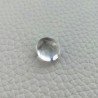 Cristallo Di Rocca Naturale Forma Ovale Piatto Cabochon Liscio Fatto a Mano 13X11X7mm 8,55 Carati 1pz