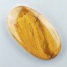 Diaspro Giallo Naturale Forma Ovale Piatto Cabochon Liscio Fatto a Mano 39X22X5mm 9,30gm 1pz