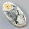 Diaspro Maligano Multicolore Naturale Forma Ovale Piatto Cabochon Liscio Fatto a Mano 49X25X5mm 12,68gm 1pz