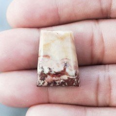 Diaspro Zebrato Marrone Naturale Forma Fantasia Piatto Cabochon Liscio Fatto a Mano 22X17mm5,02gm 1pz Diaspro Zebrato Marrone Naturale Forma Fantasia Piatto Cabochon Liscio Fatto a Mano 22X17mm5,02gm 1pz